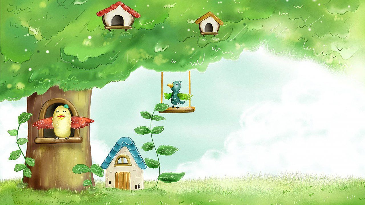 Animated Cartoon Drawing Wallpaper HD Free Download HD Image