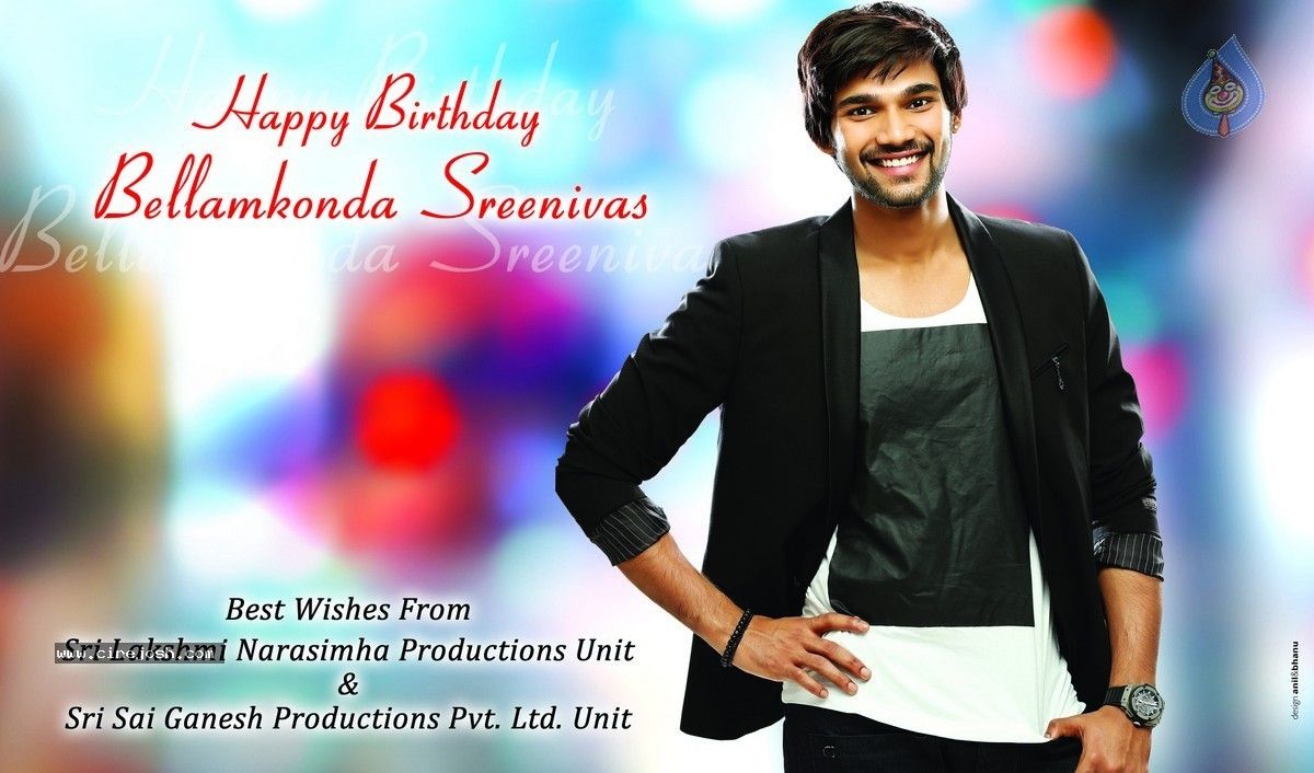 Bellamkonda Srinivas Bday Wallpaper