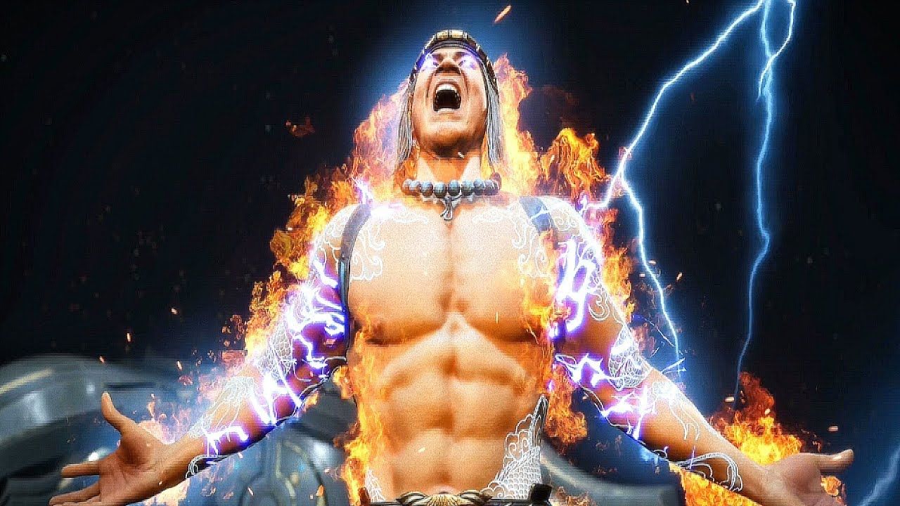 Mortal Kombat 11 God Liu Kang Transformation