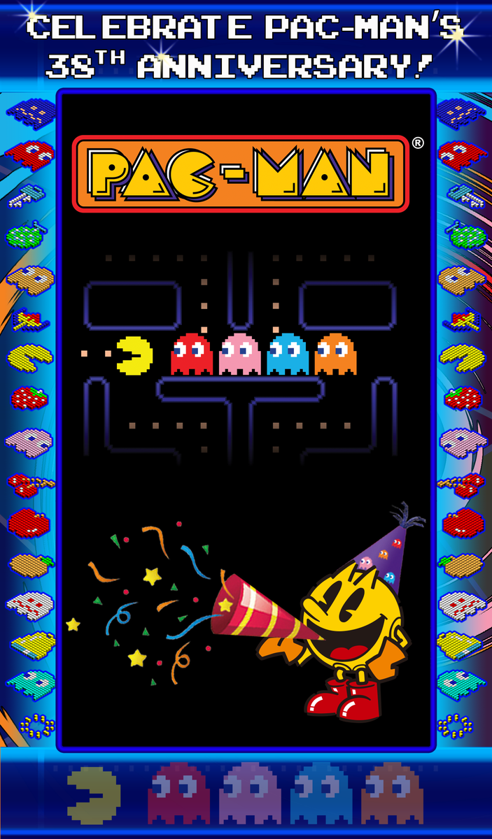 PAC MAN Official's Our 38 Year Anniversary, But We Have A Gift For You!