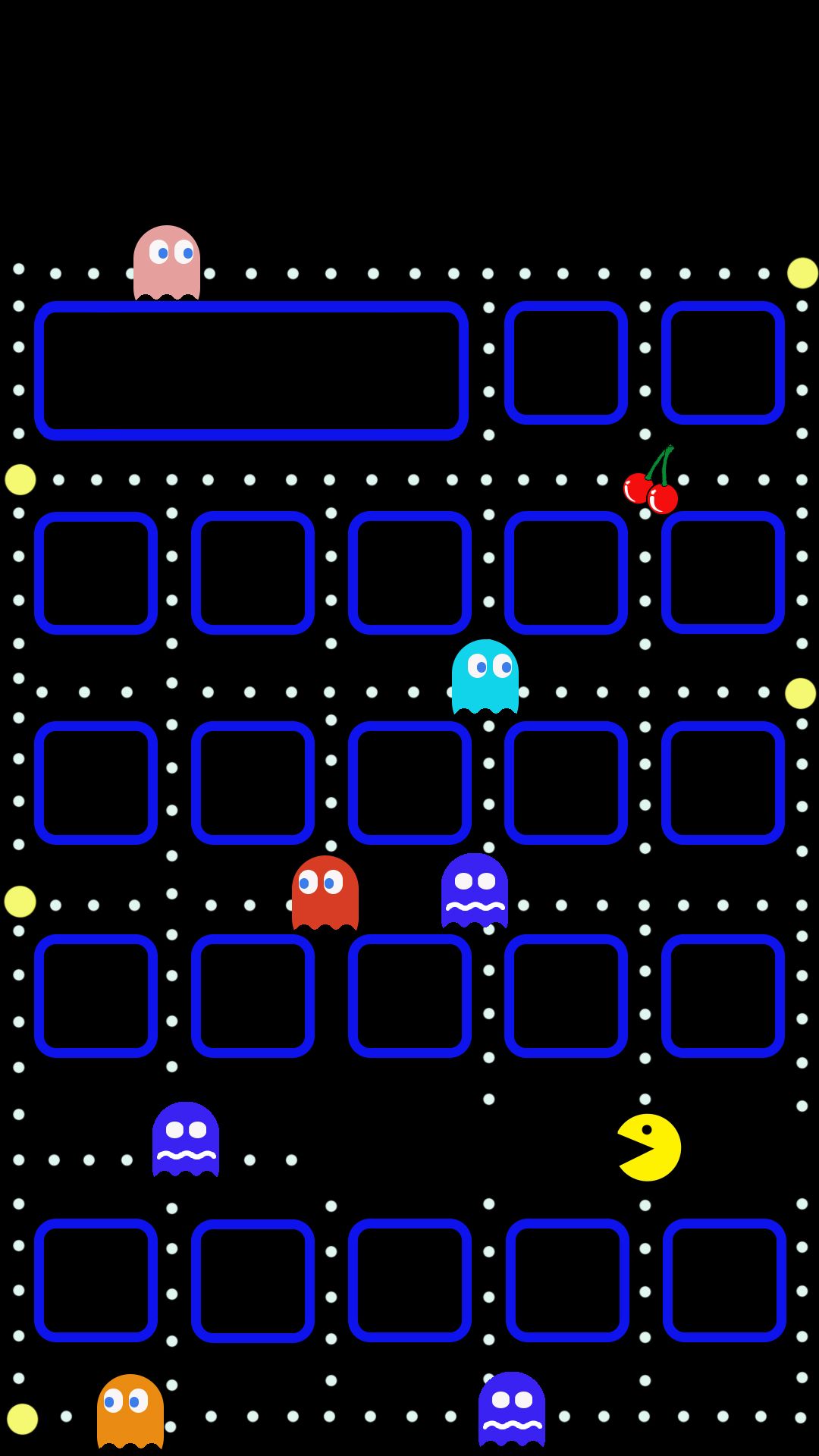 Pac Man Wallpaper For Mobile (Pixel)