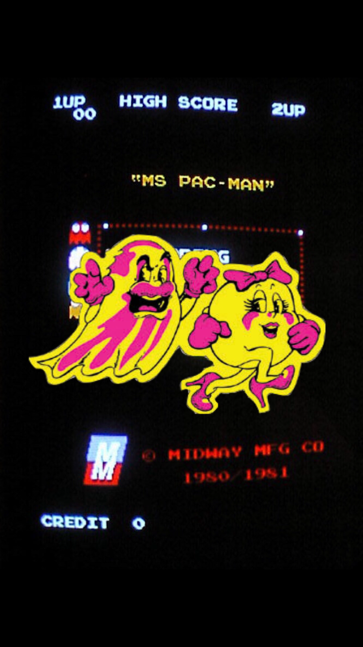 PAC MAN Mobile Phone Wallpaper. The PAC MAN Power Page