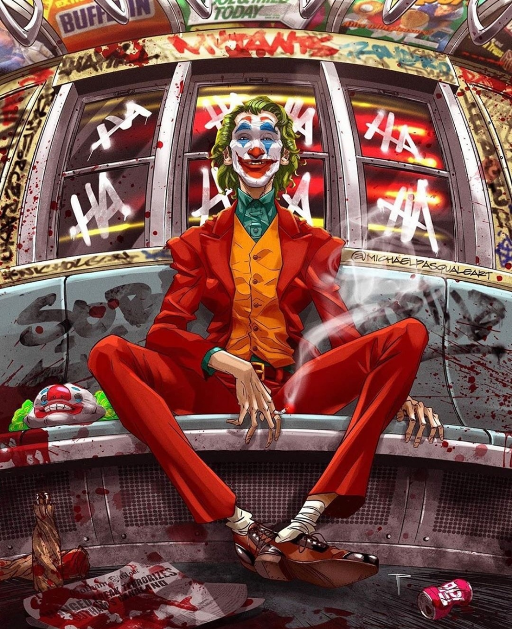 1) the joker. Joker art, Joker comic, Joker cartoon