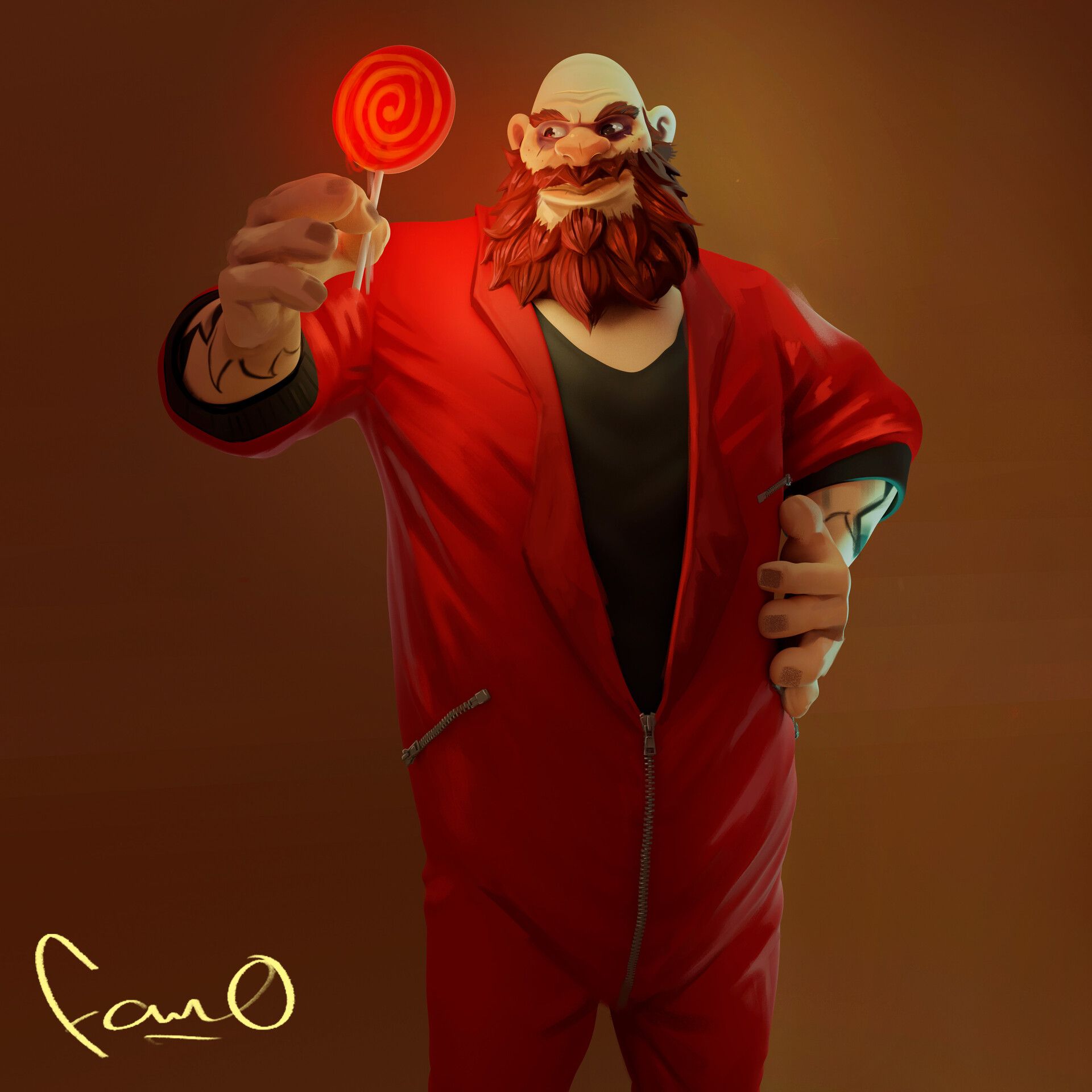 Helsinki In Money Heist Artwork Wallpaper, HD TV Series 4K