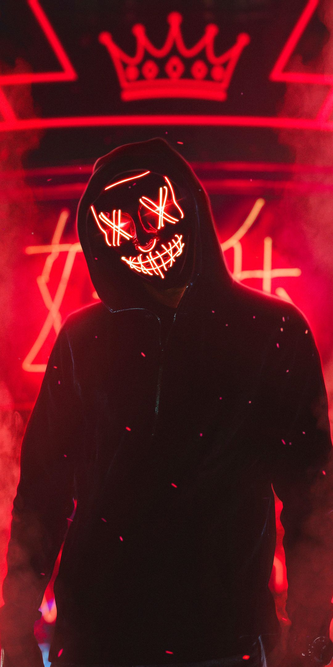 Neon Mask Guy 4k One Plus 5T, Honor 7x, Honor view Lg Q6 HD 4k Wallpaper, Image, Background, Photo and Picture