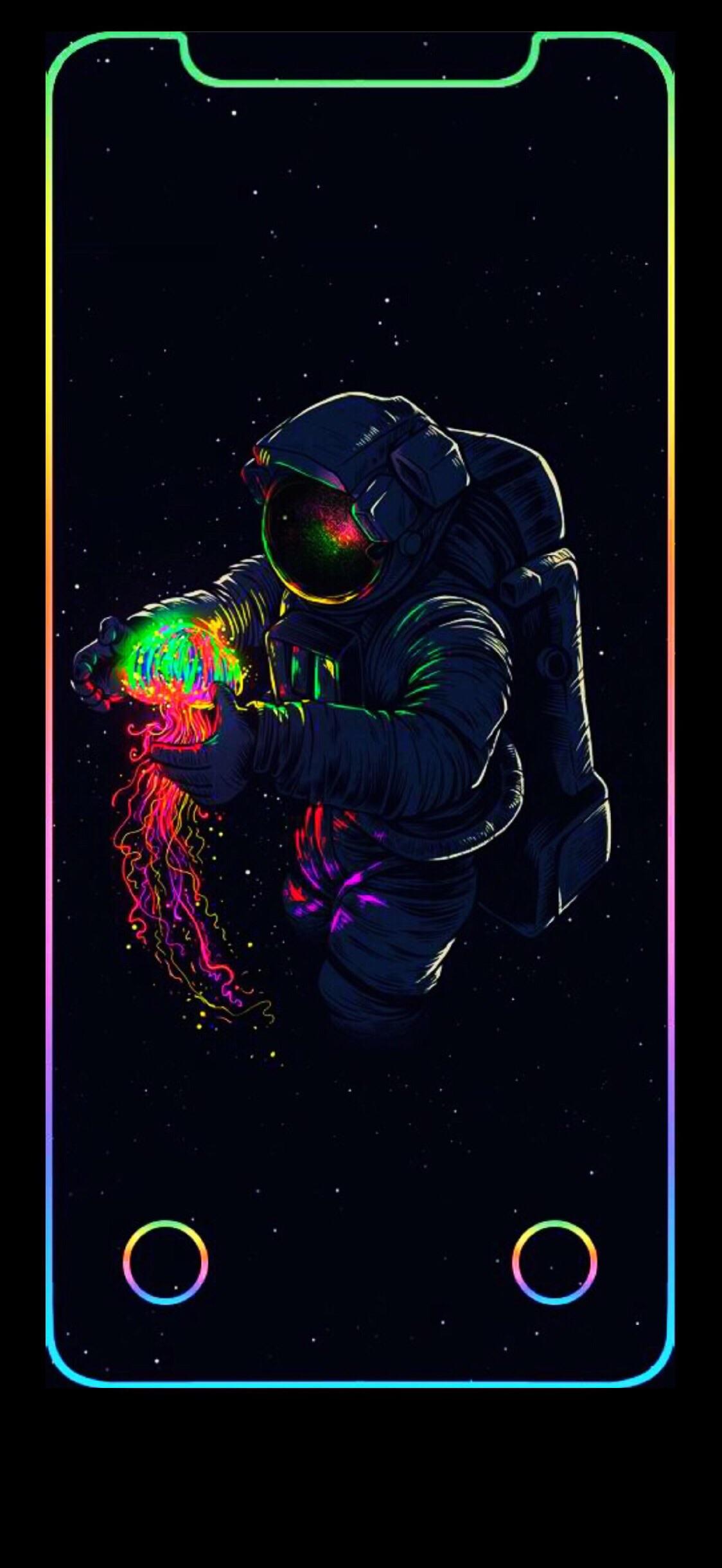 The Light in space. iPhone X Wallpaper X Wallpaper HD