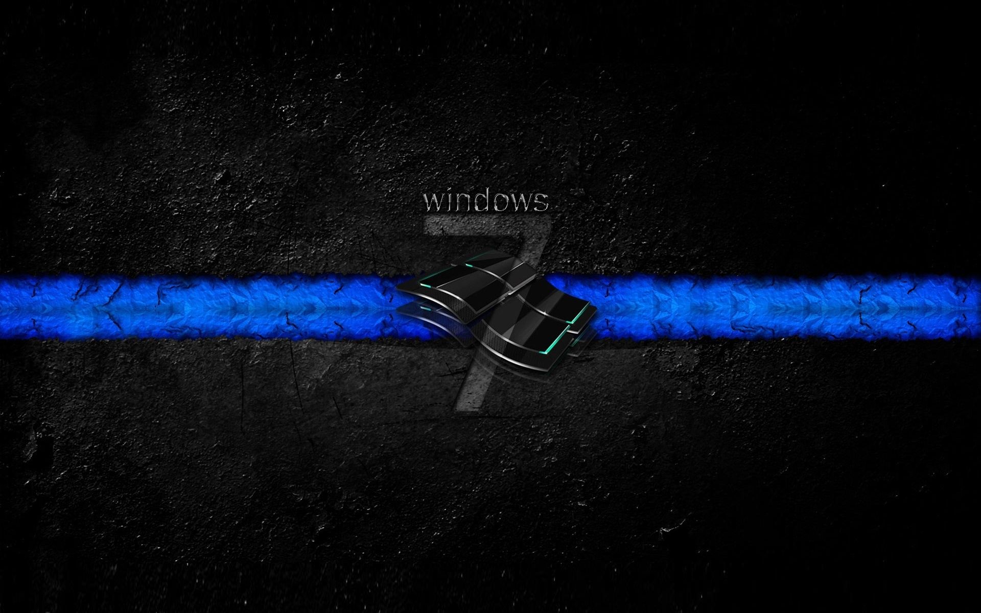 Wallpaper. Windows. photo. picture. blue striped, seven, the overlay image