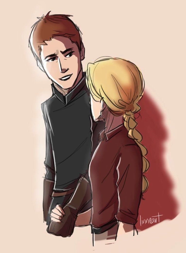 Celaena and Chaol of Glass Photo