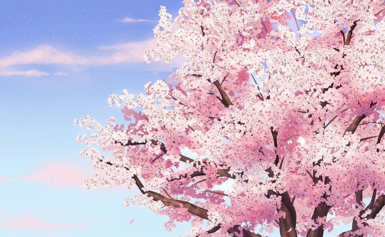 The Nature of Anime #Nature #anime #sky #Wallpaper #kawaii #view