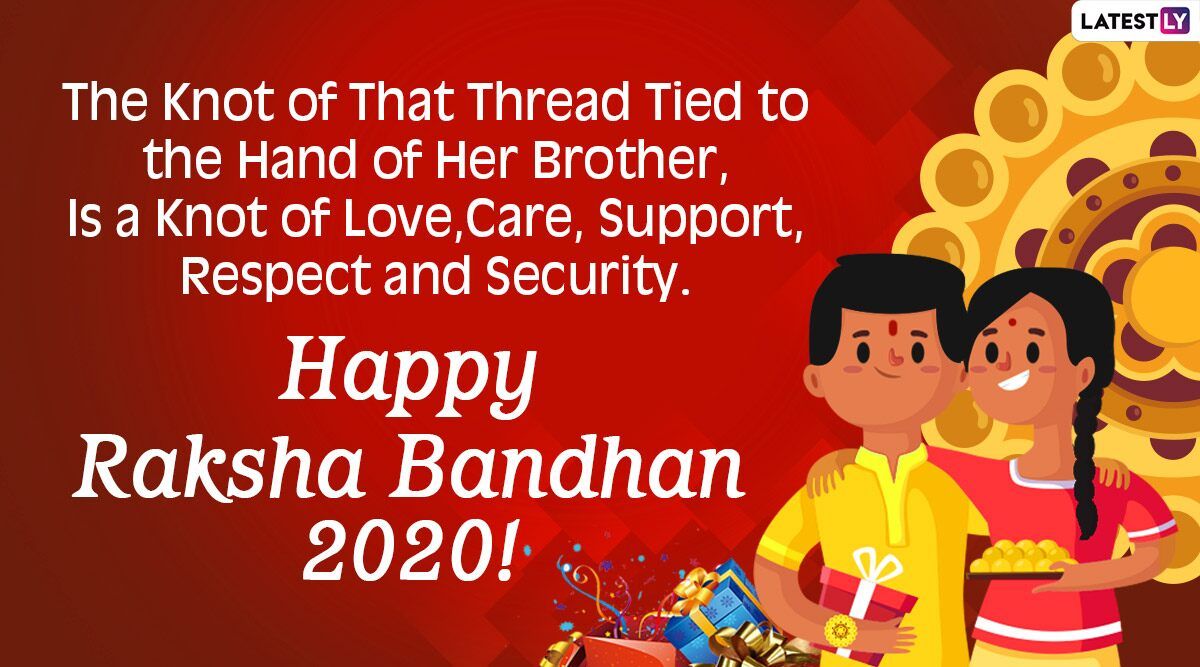Happy Raksha Bandhan 2020 Image & HD Wallpaper for Free Download Online: Celebrate Rakhi Festival With