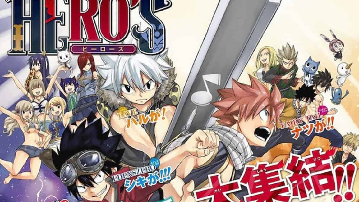 Hiro Mashima is releasing an epic crossover manga called HERO'S