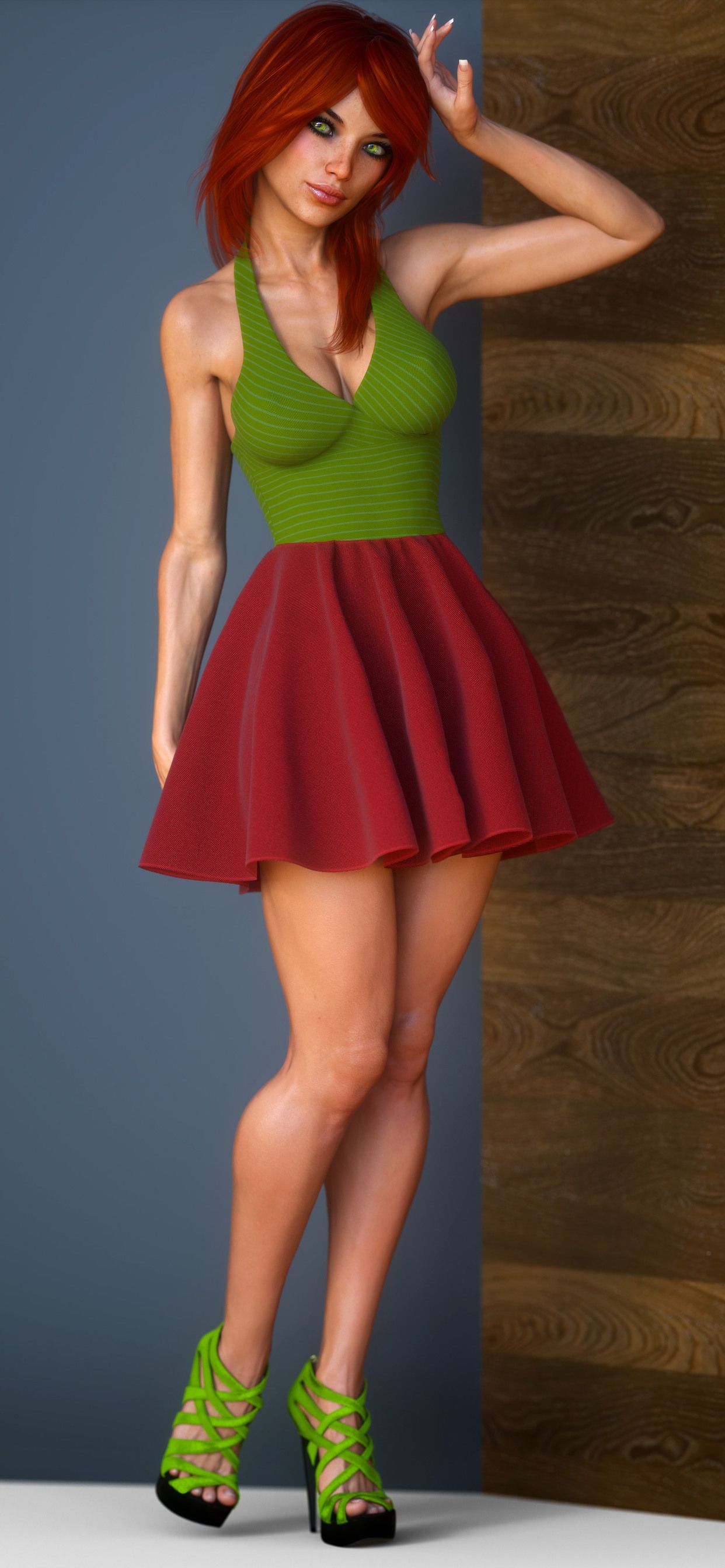 Hot Women 3D CGI iPhone XS MAX HD 4k Wallpaper, Image