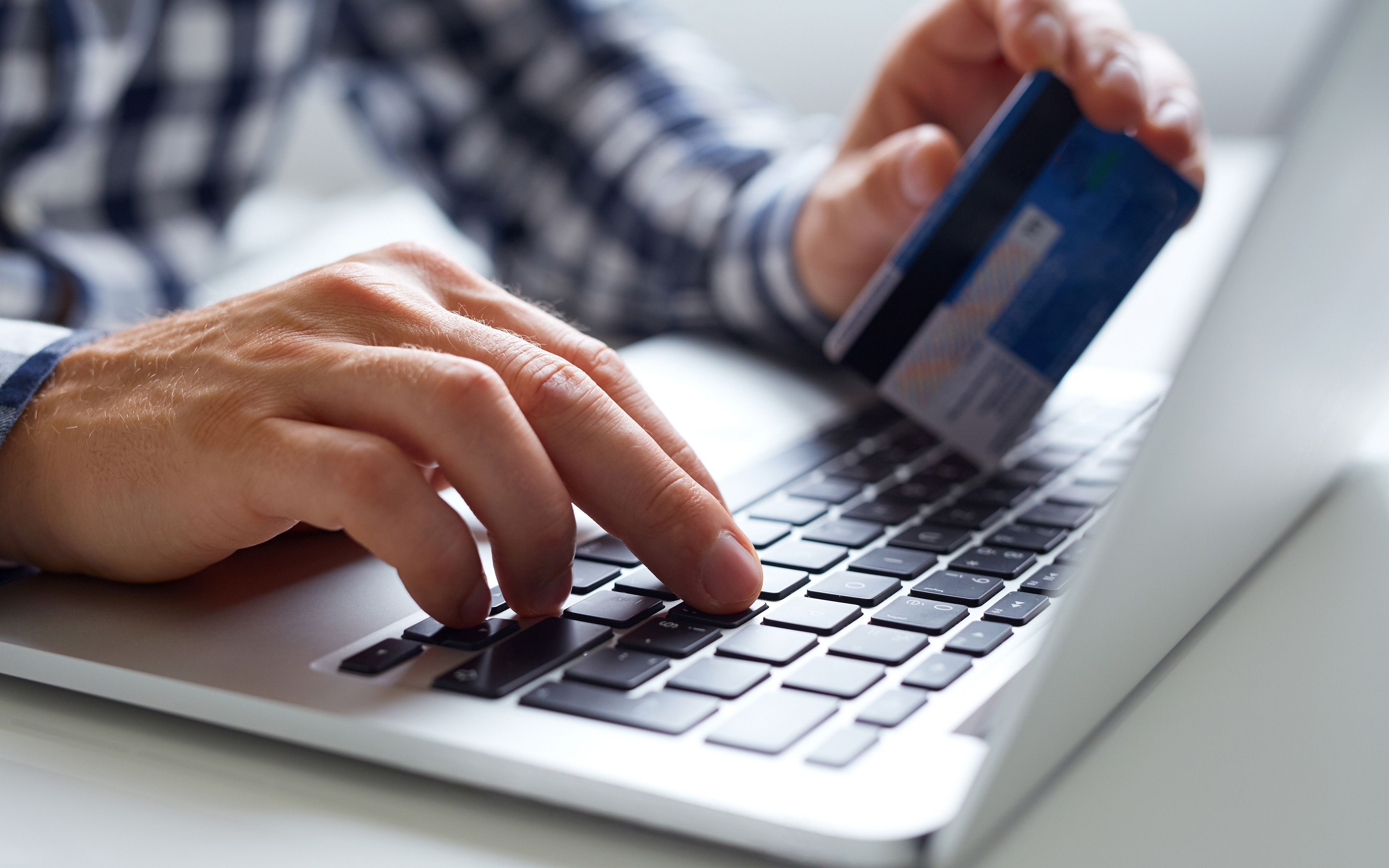 Download wallpaper payment online, credit card, 4k, online
