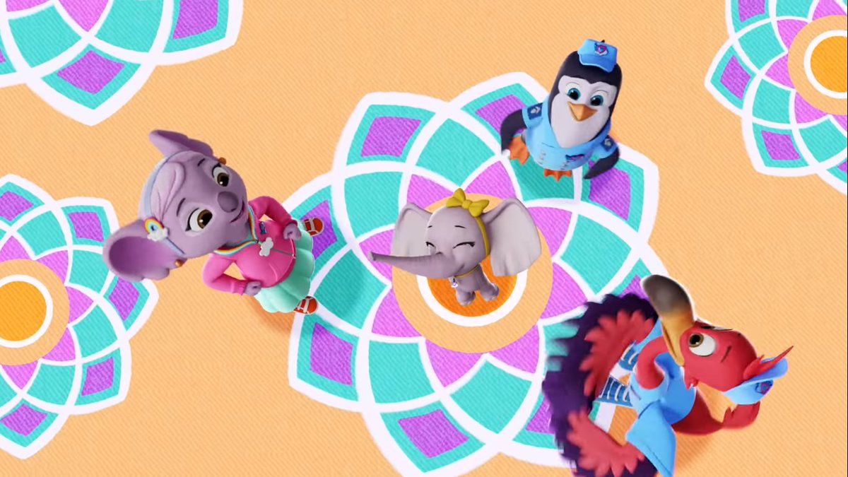 Disney TV Animation News Rock A Tot Tots Sing A Song About All The Cool Things They Could Do If They Had A Trunk Like Ellie The Elephant. #TOTS #TOTSTinyOnesTransportService #DisneyTOTS