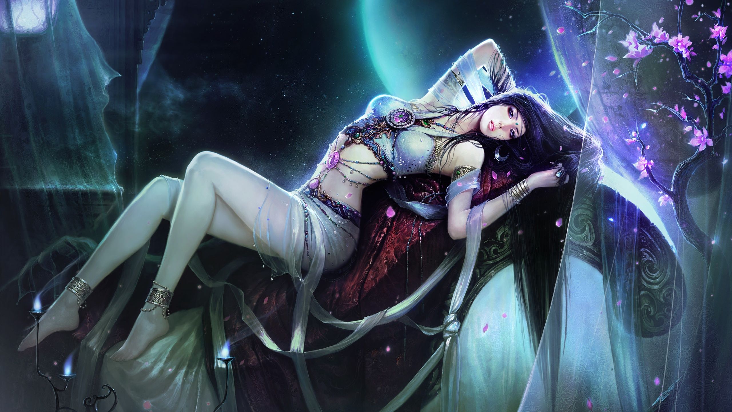 Beautiful Fantasy Girl Wallpaper in jpg format for free download