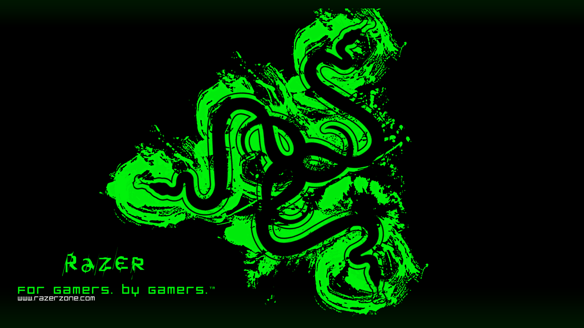 Green Gamer Wallpaper 4k