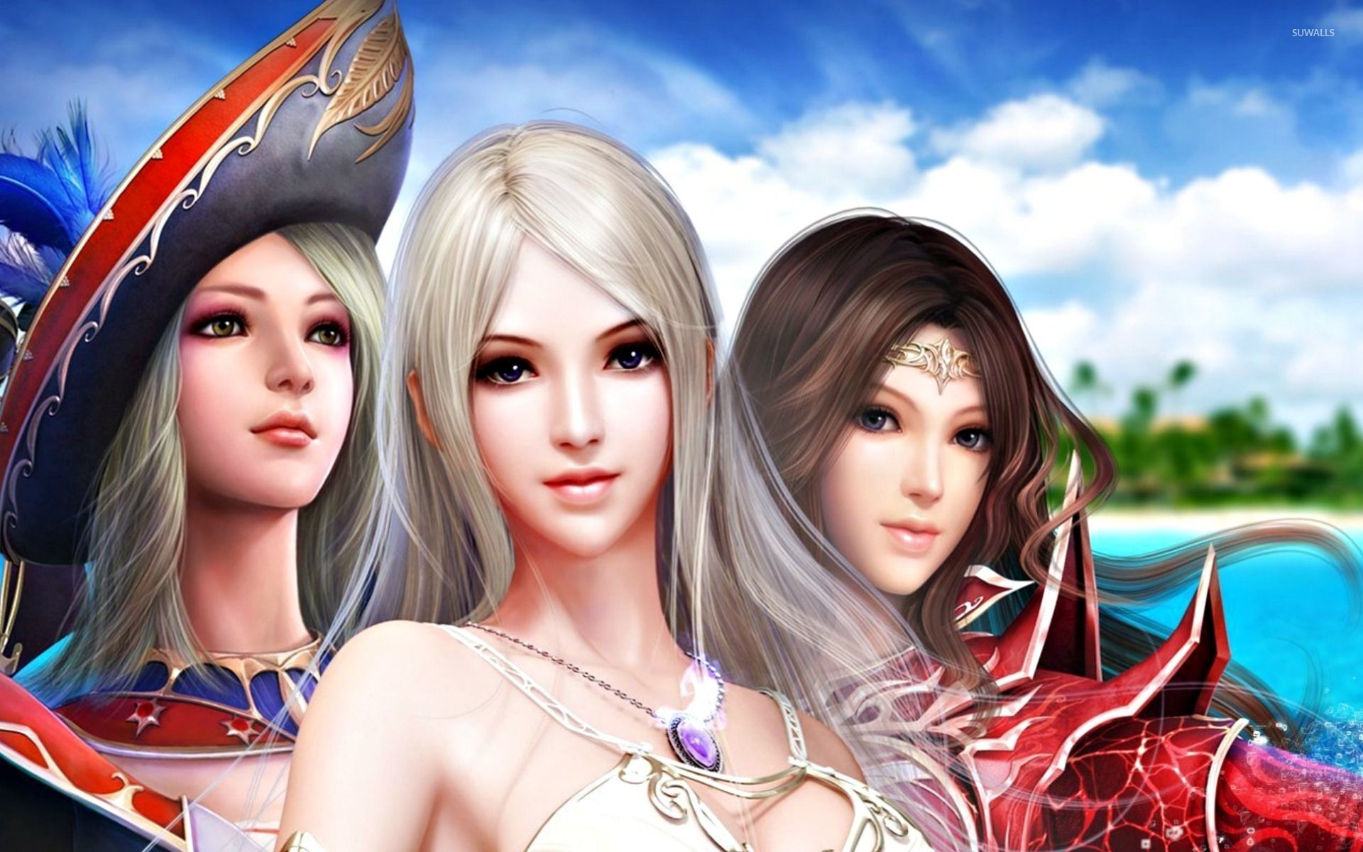 Beautiful girls wallpaper wallpaper