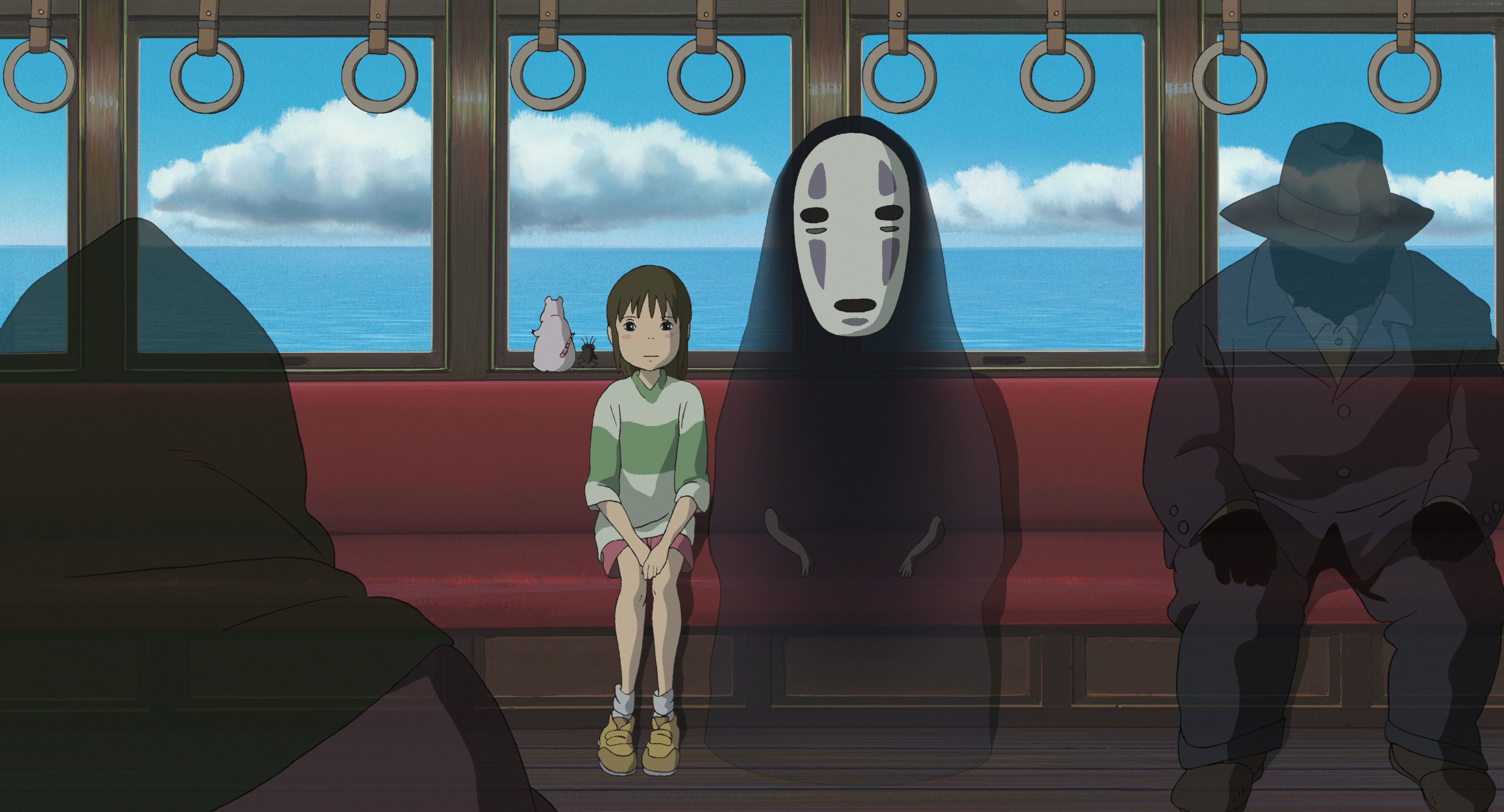 Kaonashi (No Face) From Spirited Away Movie Anime Wallpaper