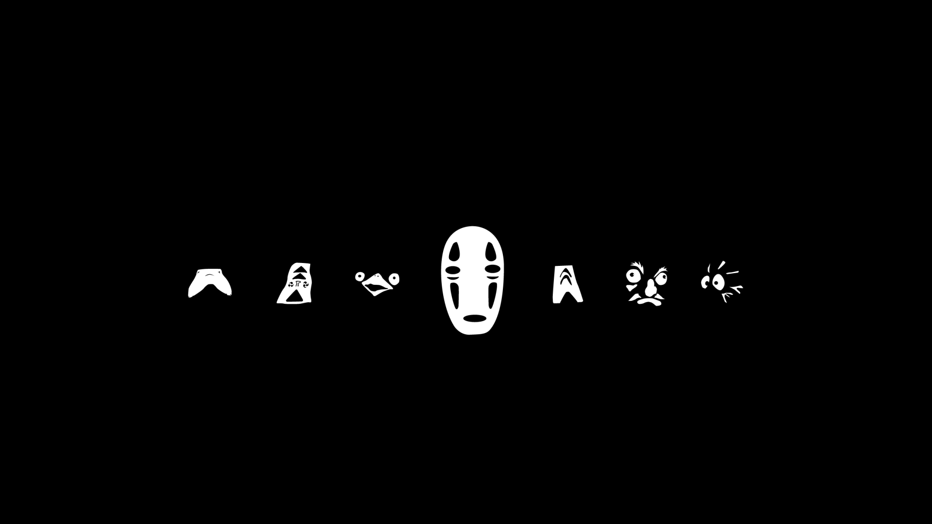 No Face Spirited Away Wallpaper