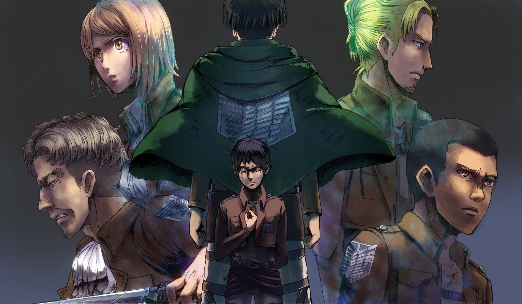 Survey Corps Wallpapers Wallpaper Cave