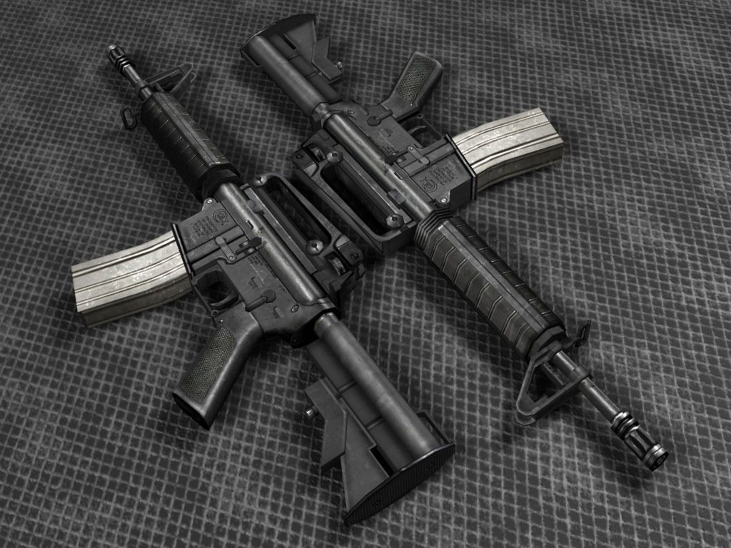 Download wallpaper: carbine M4A1, rifle, download photo, weapon