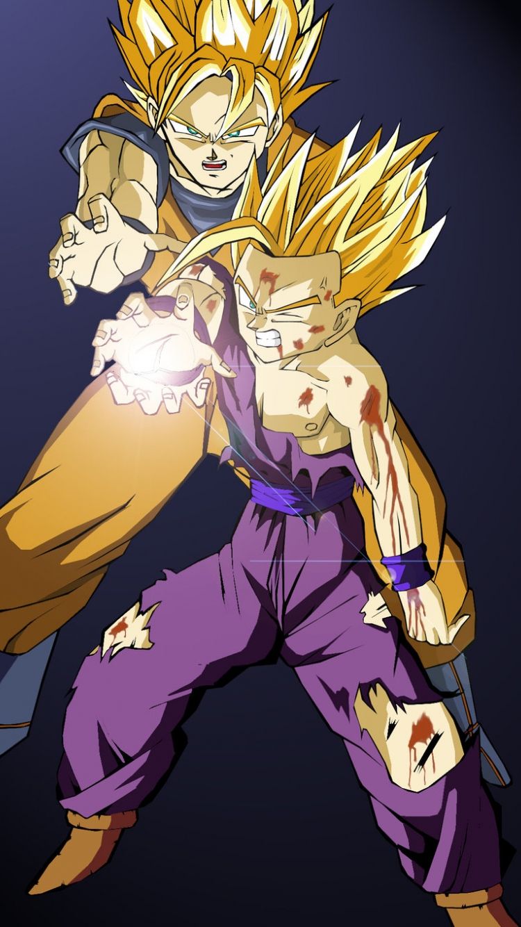 Free download DRAGON BALL Z WALLPAPERS Teen Gohan super saiyan 2