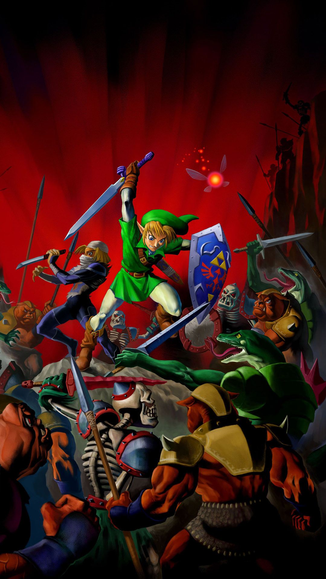 The Legend Of Zelda Iphone Wallpapers Wallpaper Cave