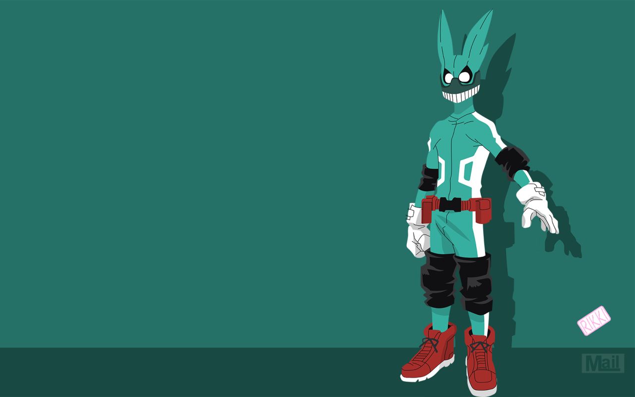 Izuku Midoriya Minimal 1280x800 Resolution Wallpaper, HD Minimalist 4K Wallpaper, Image, Photo and Background