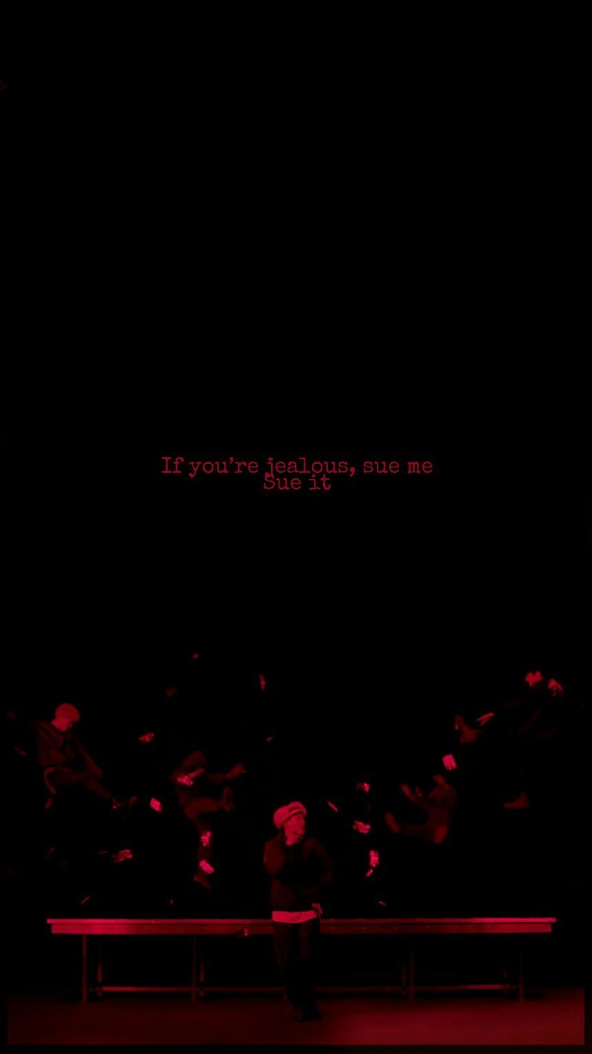 If you're jealous, sue me Sue it #bts #micdrop #sugaslyric