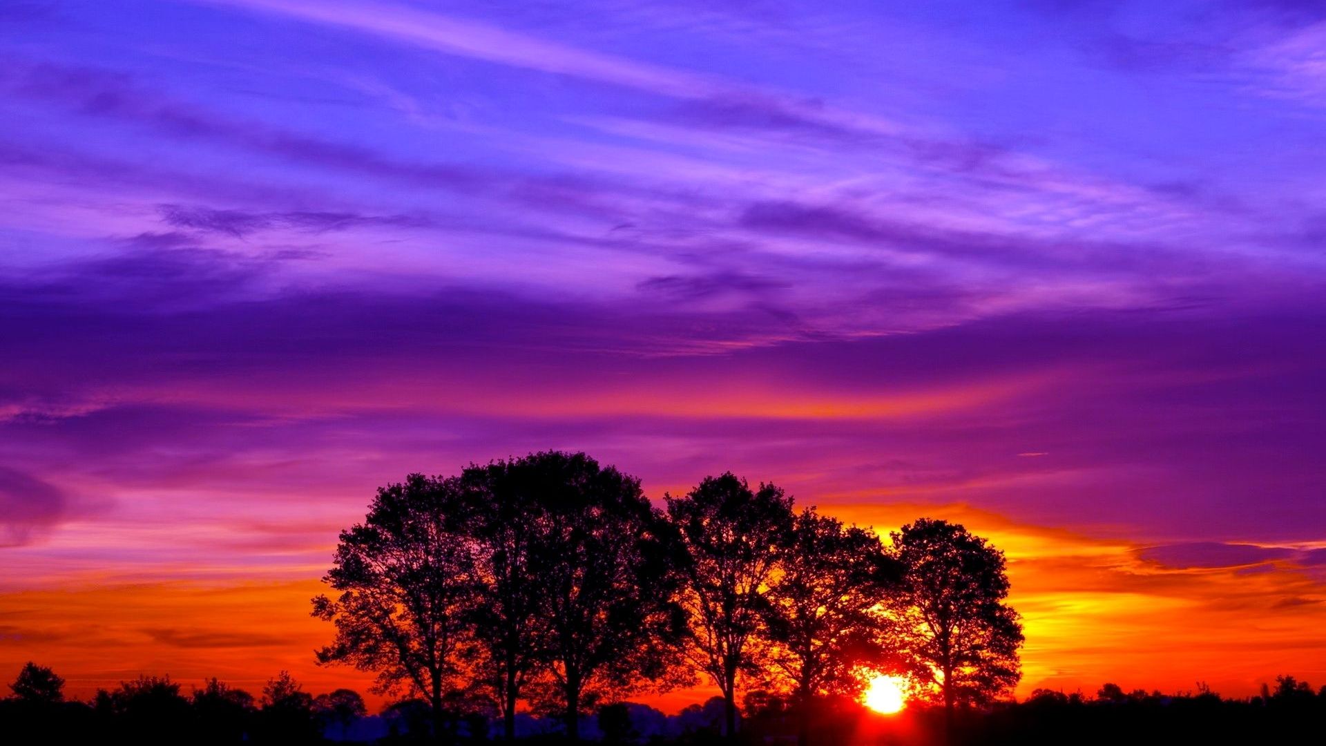 Free download beautiful pics Beautiful Sunset clouds Sunset
