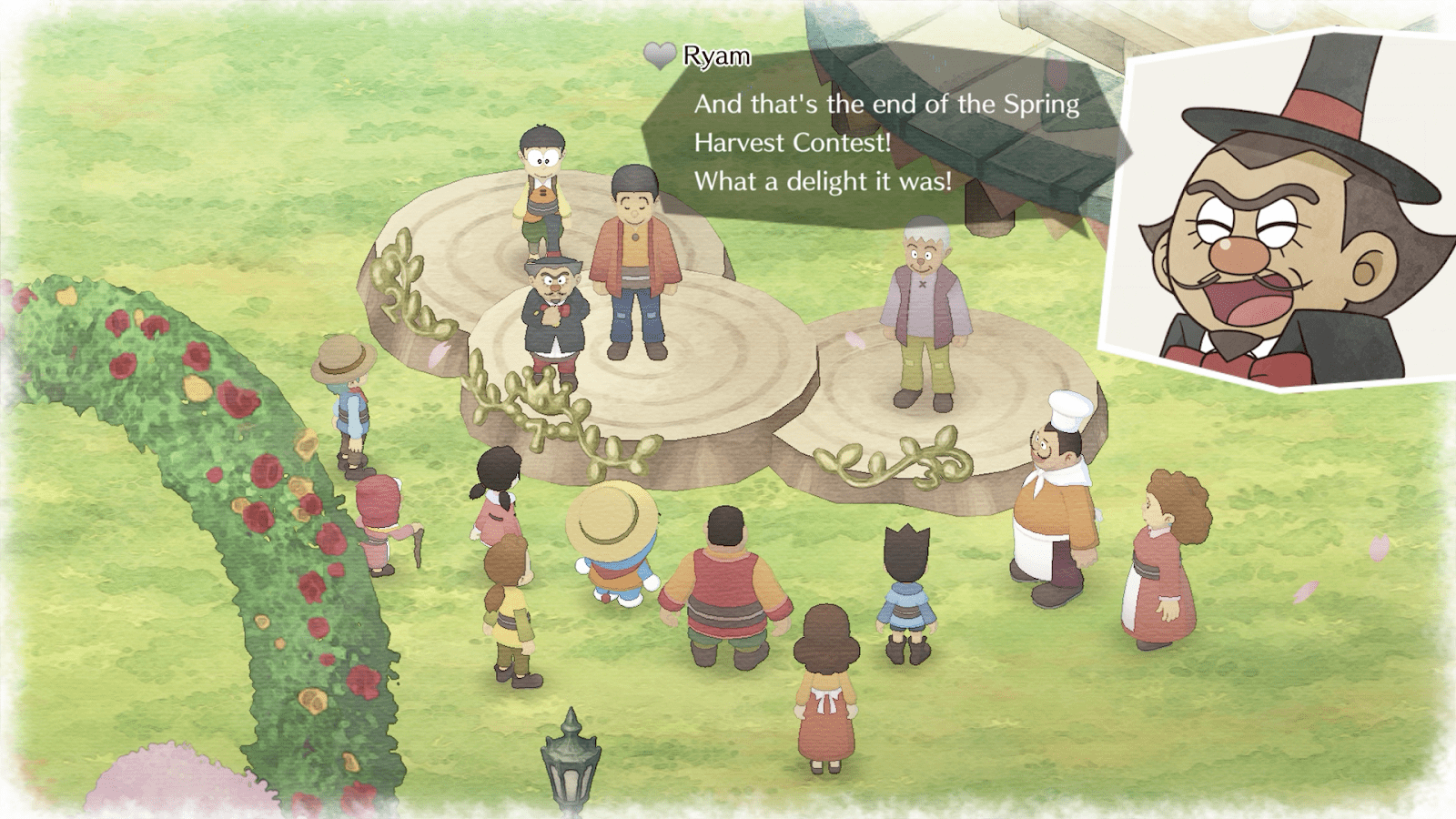 How to Win in Spring Harvest Contest in Doraemon Story of Seasons