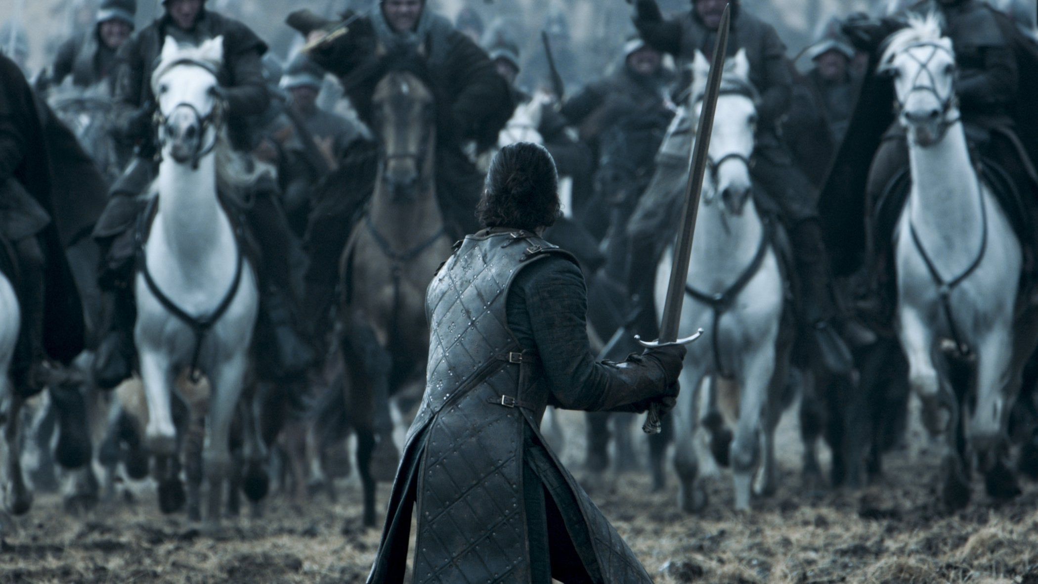 Jon Snow. Battle of the Bastards still (2100x1181)