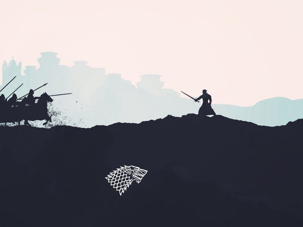 Wallpaper Battle of the Bastards, Game of Thrones, Jon Snow