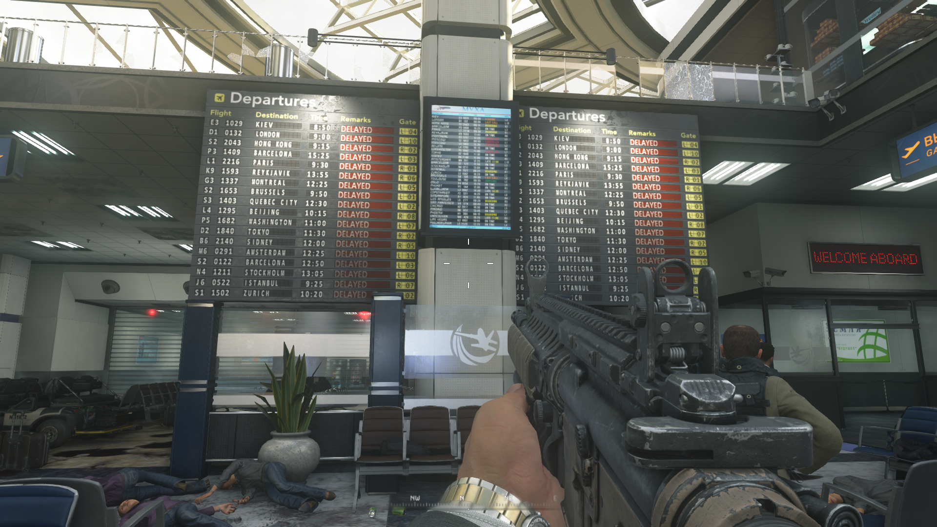 MW2 During the Modern Warfare 2 mission 'No Russian', the status