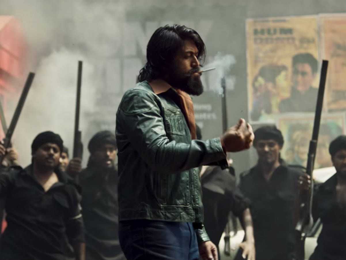 Salaam Rocky Bhai' from Yash's upcoming film 'KGF' continues to astound with stunning visuals!. Telugu Movie News of India