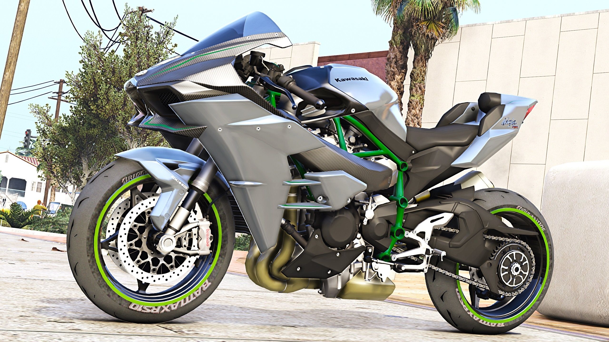 Kawasaki H2 Carbon [Addons. Tuning]