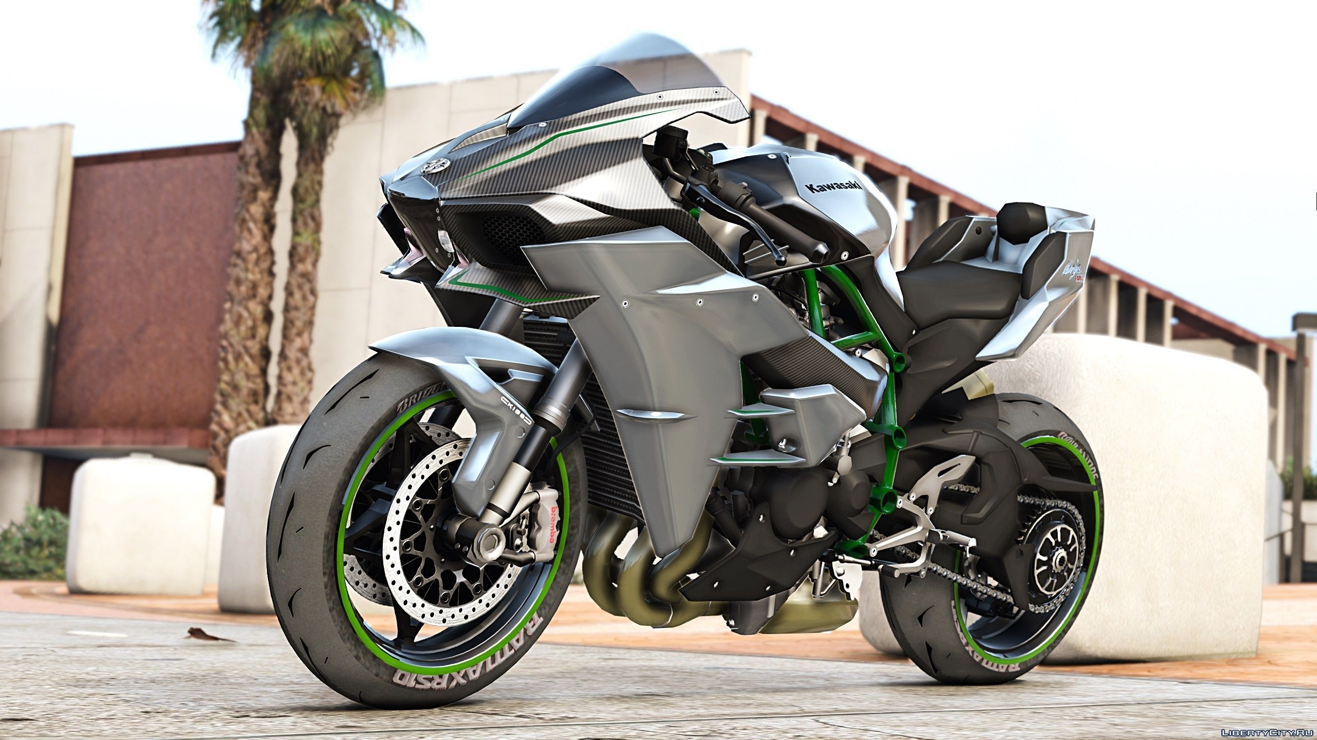 Kawasaki H2 Carbon [Addons. Tuning] for GTA 5