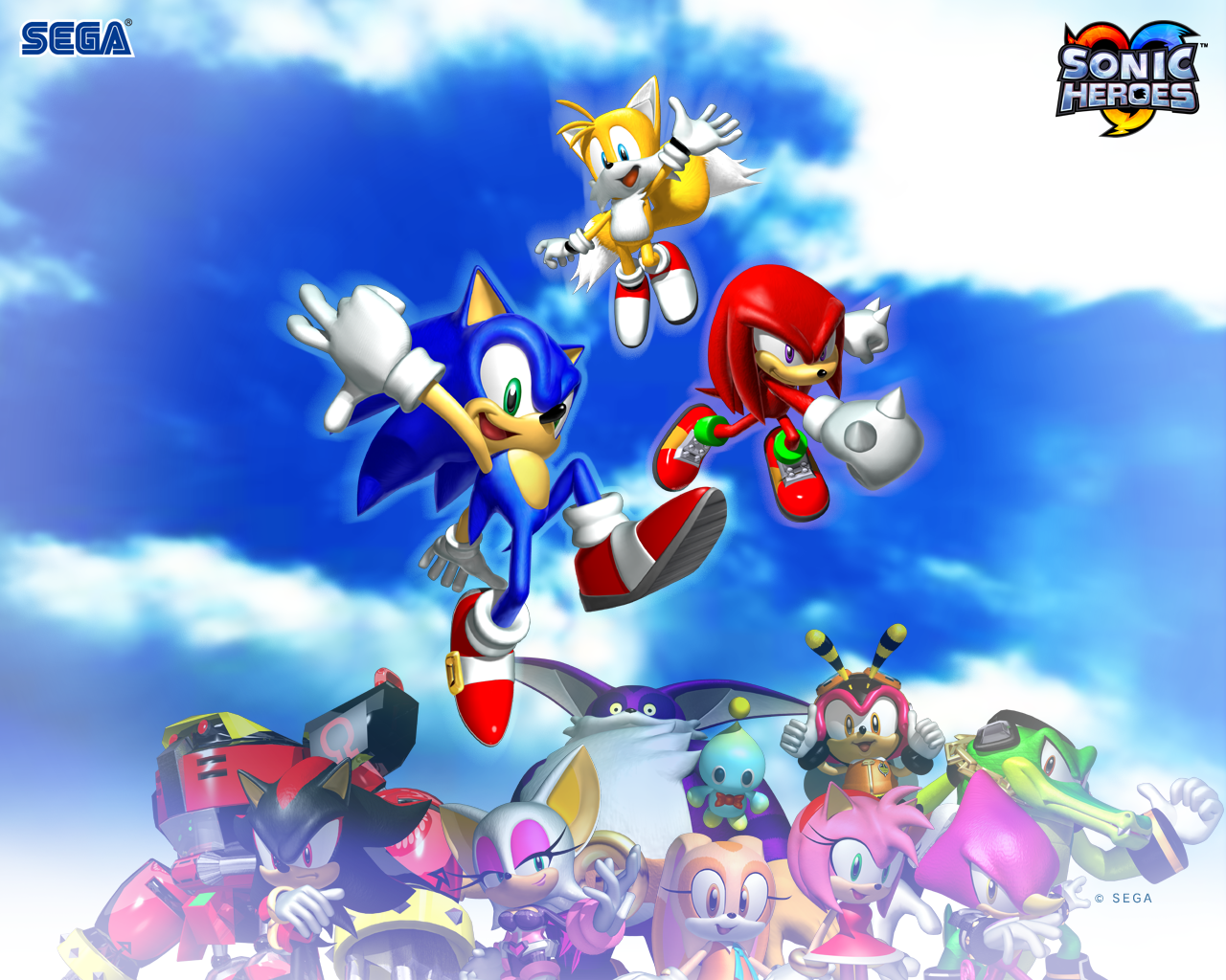 Sonic Heroes Wallpaper