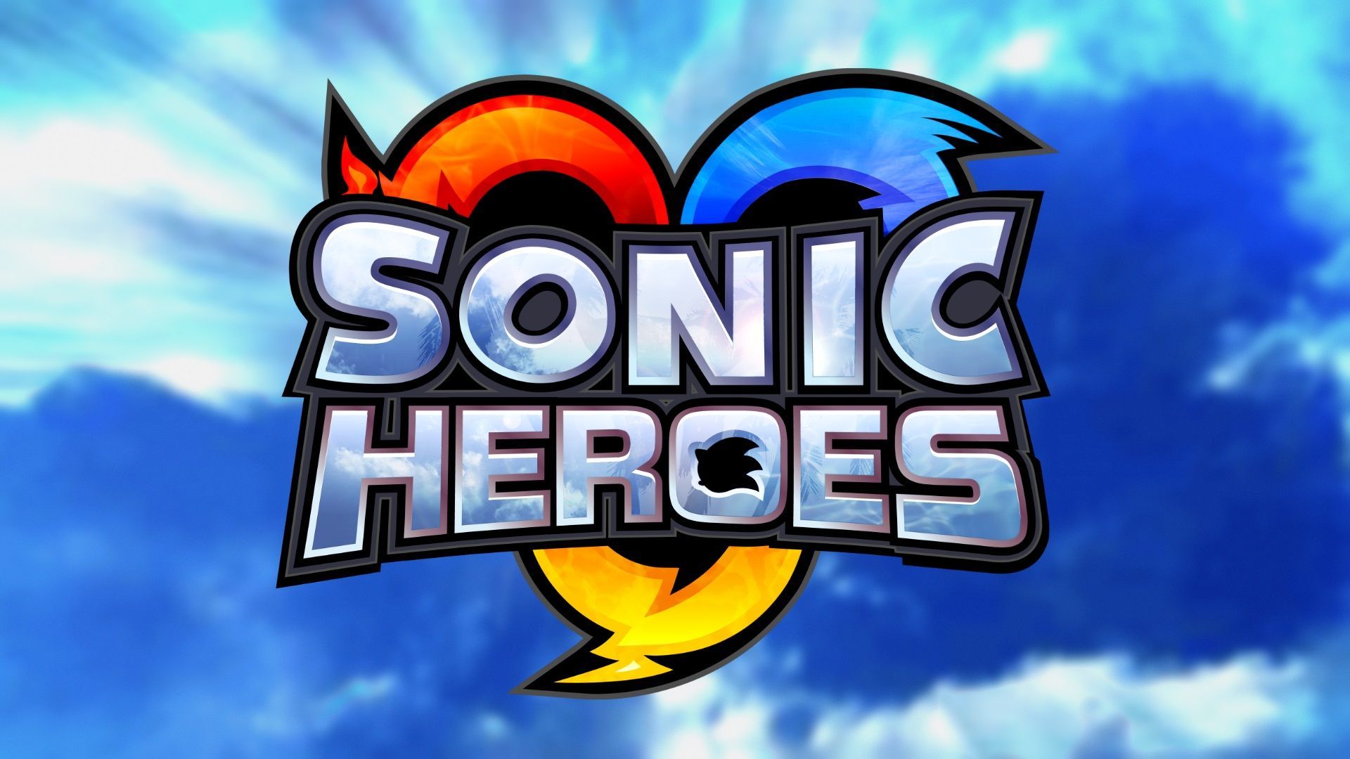Sonic Heroes Logo [1920x1080]. Sonic heroes, Hero logo, Sonic