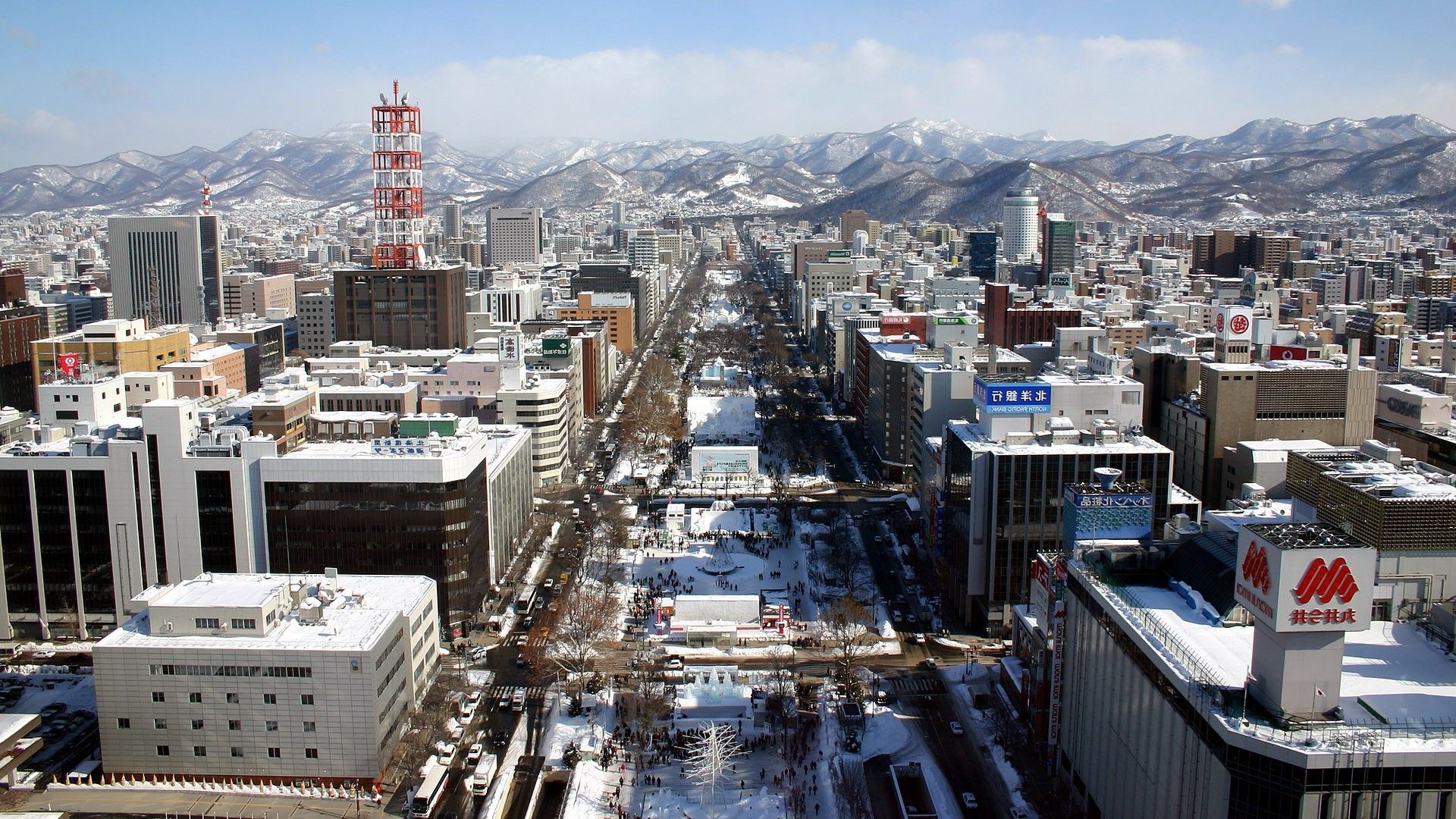 Japan, Sapporo, Sapporo Japan, Winter, Snow Wallpaper HD / Desktop and Mobile Background