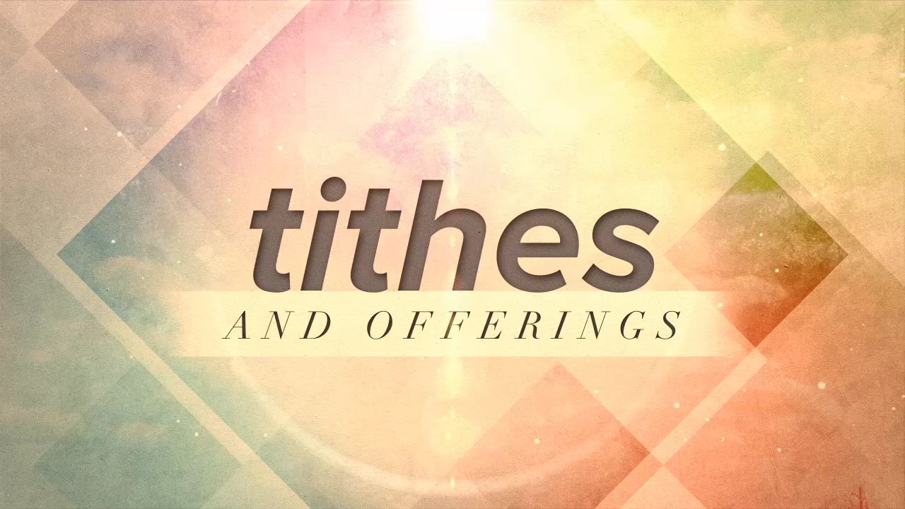 tithes and offering graphics