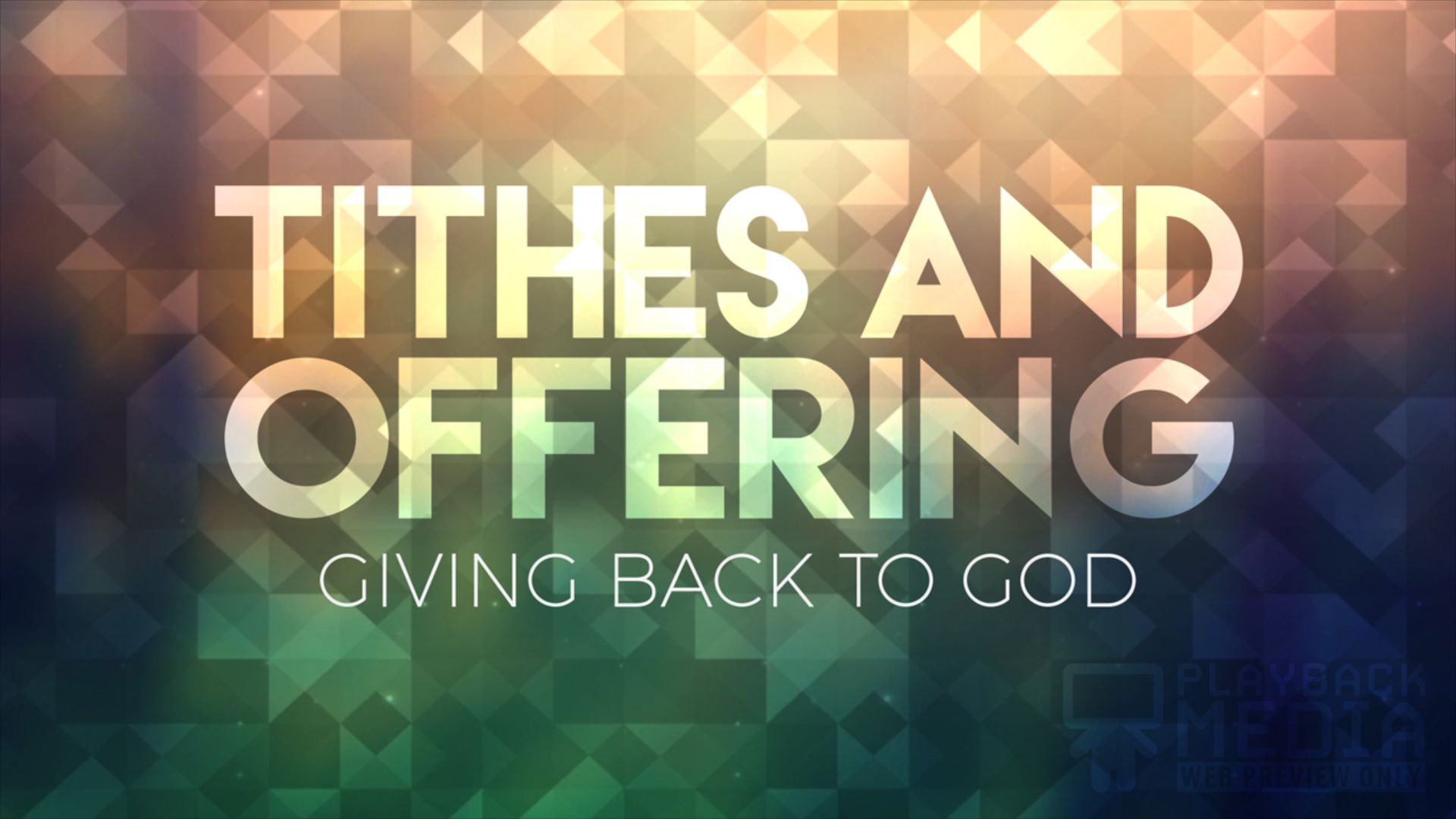 Church Tithes And Offering Backgrounds