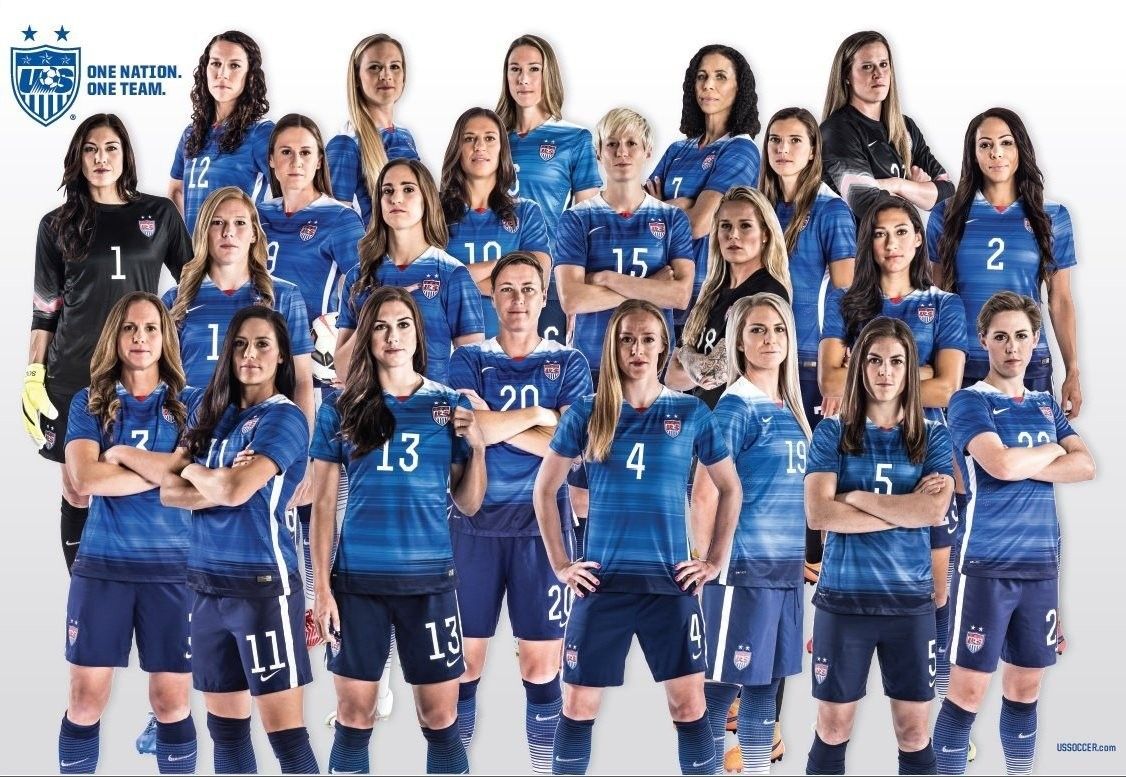 Free download US Womens National Soccer Team Poster 2015 A Mighty