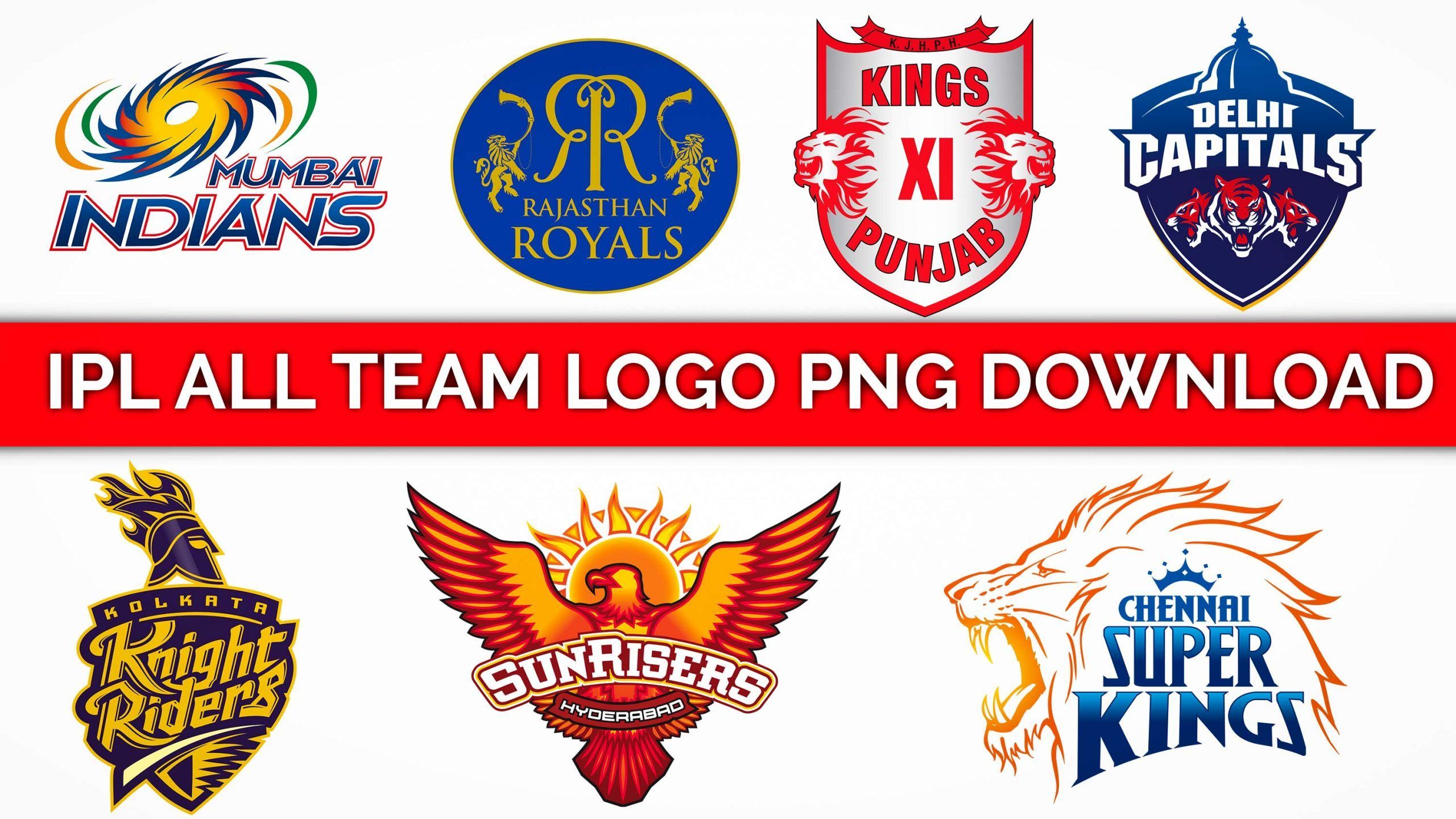 IPL PNG LOGO. ALL IPL TEAMS 2020