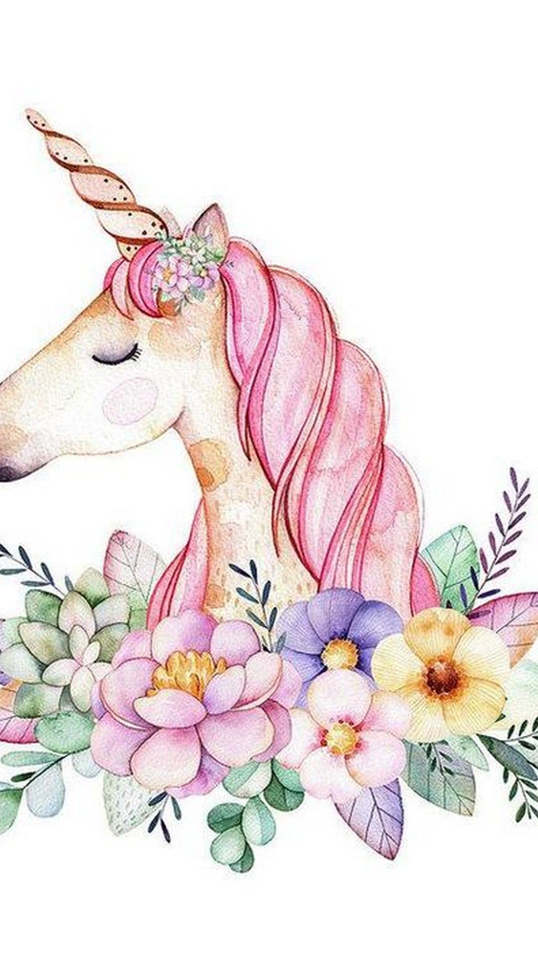 Cute Girly Unicorn Wallpaper Android .3Dandroidwallpaper.com