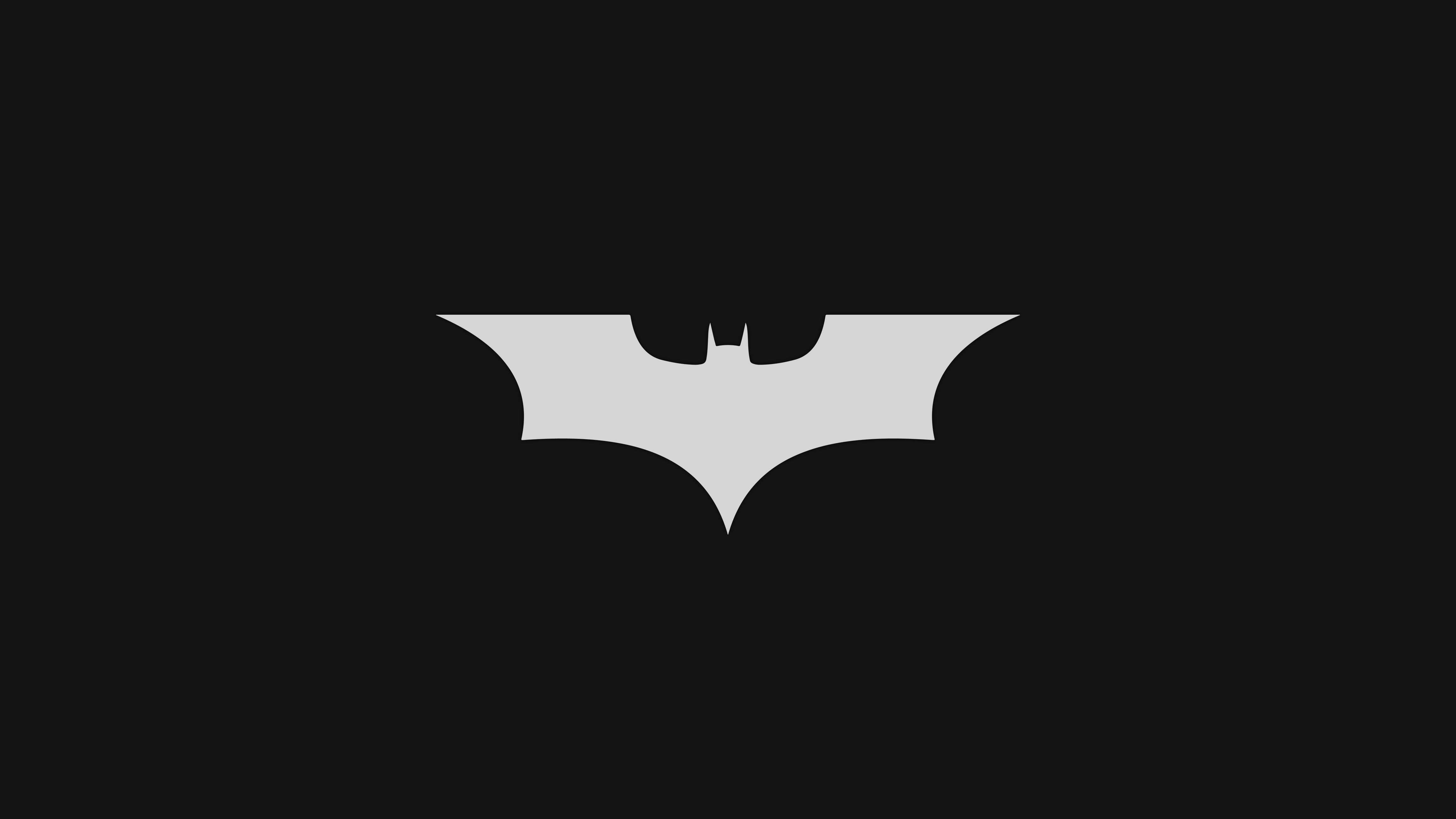 Batman Minimal 4K wallpaper