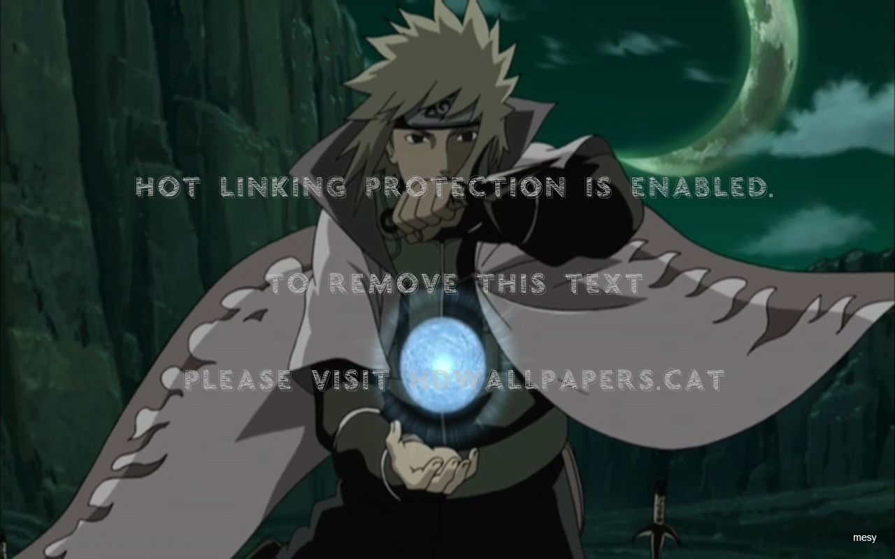 Minato Namikaze Mesy 4th Hokage Konoha Hokage