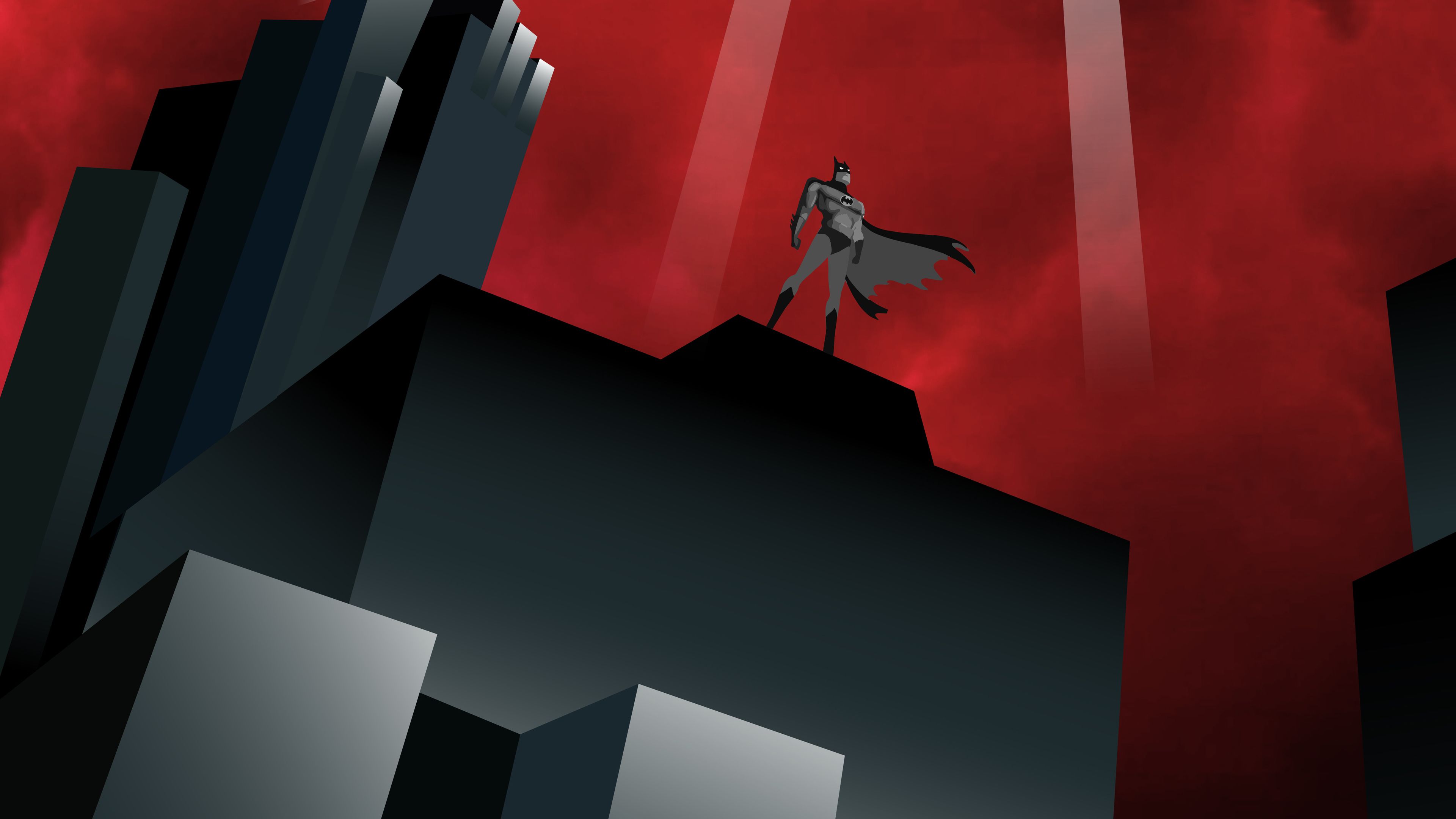 Batman The Animated Series 5k superheroes wallpaper, minimalist wallpaper, minimalism wallpaper, hd-. Batman wallpaper, Cartoon wallpaper hd, Cartoon wallpaper