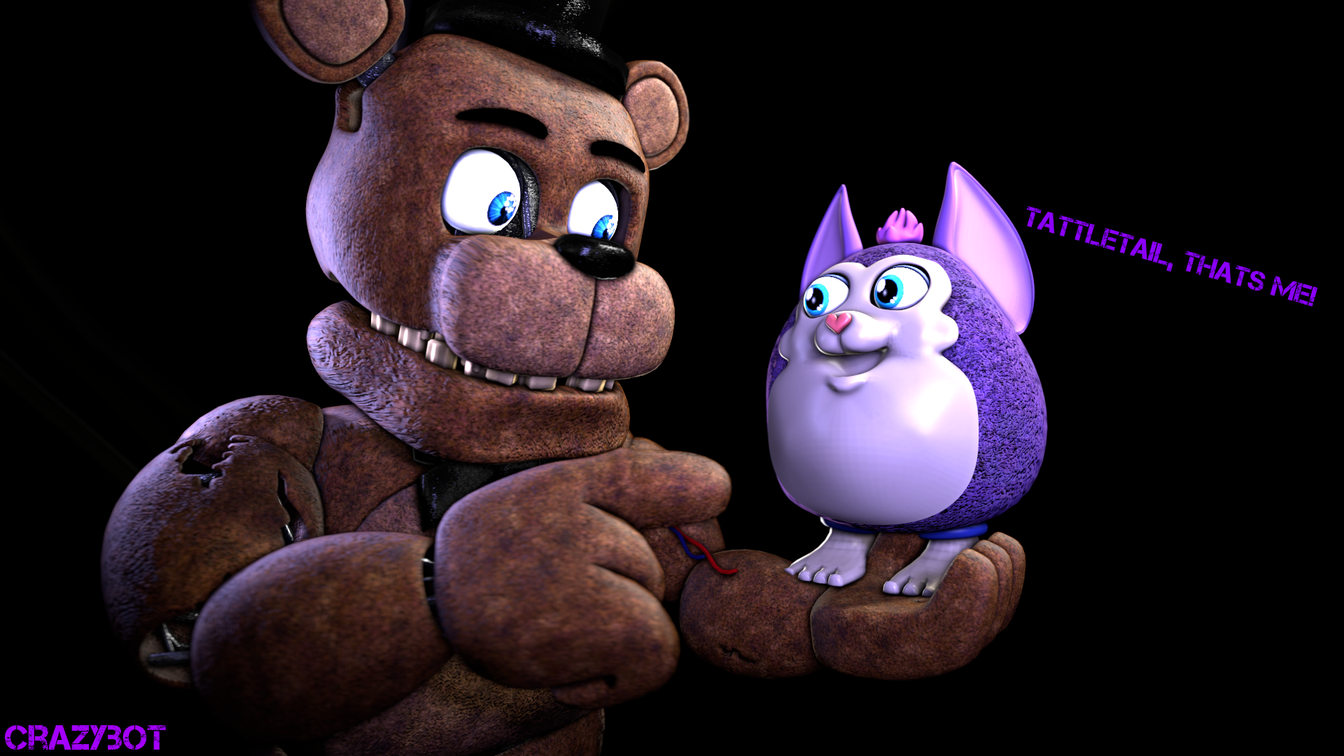 Five Nights at Freddy's Crossover. Five nights at freddy's, Fnaf, Mario characters