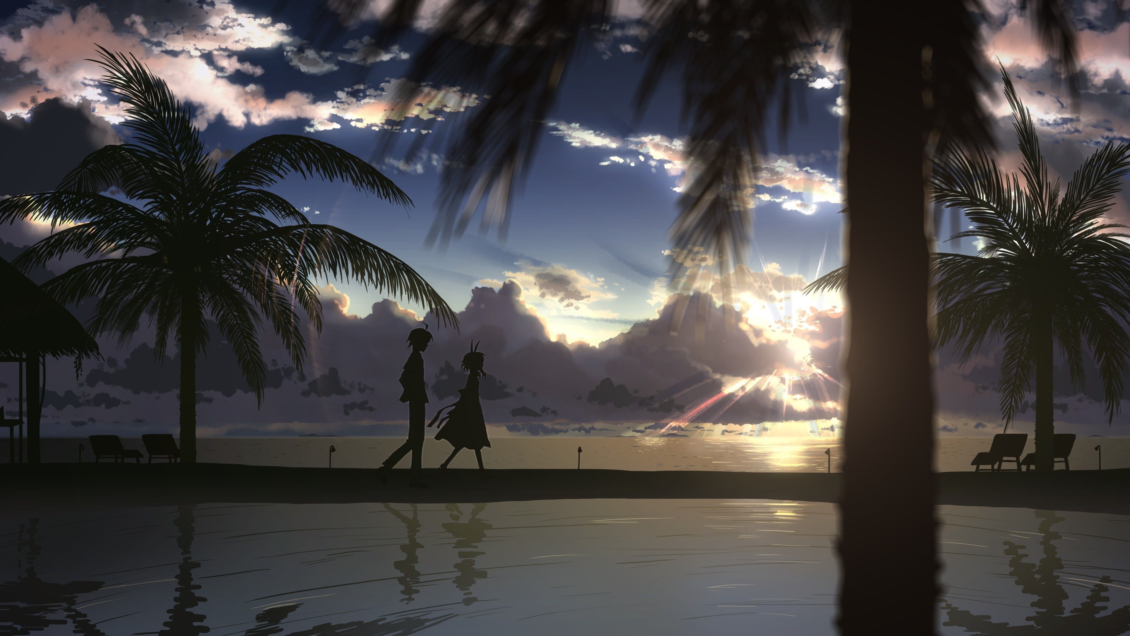 anime, Sunrise Wallpaper HD / Desktop and Mobile Background